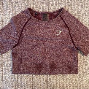 Gymshark Purple Vital Seamless Top